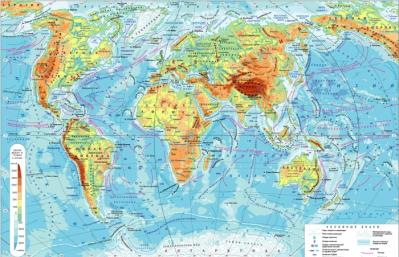 Большая подробная политическая карта мира на русском языке Карта мира в хорошем разрешении